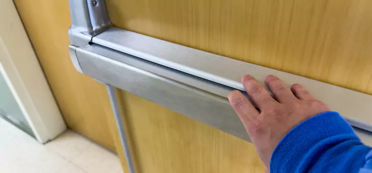 Installing a Push Bar on a Door Abilene