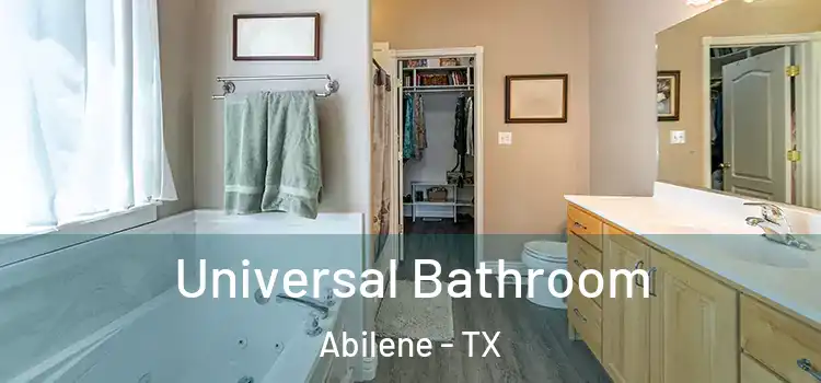  Universal Bathroom Abilene - TX